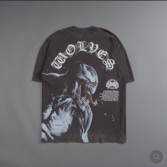 **PRE-ORDER** MISUNDERSTOOD "PREMIUM" OVERSIZED UNISEX TEE IN WOLF GREY, SIZE M - Picture 1 of 1